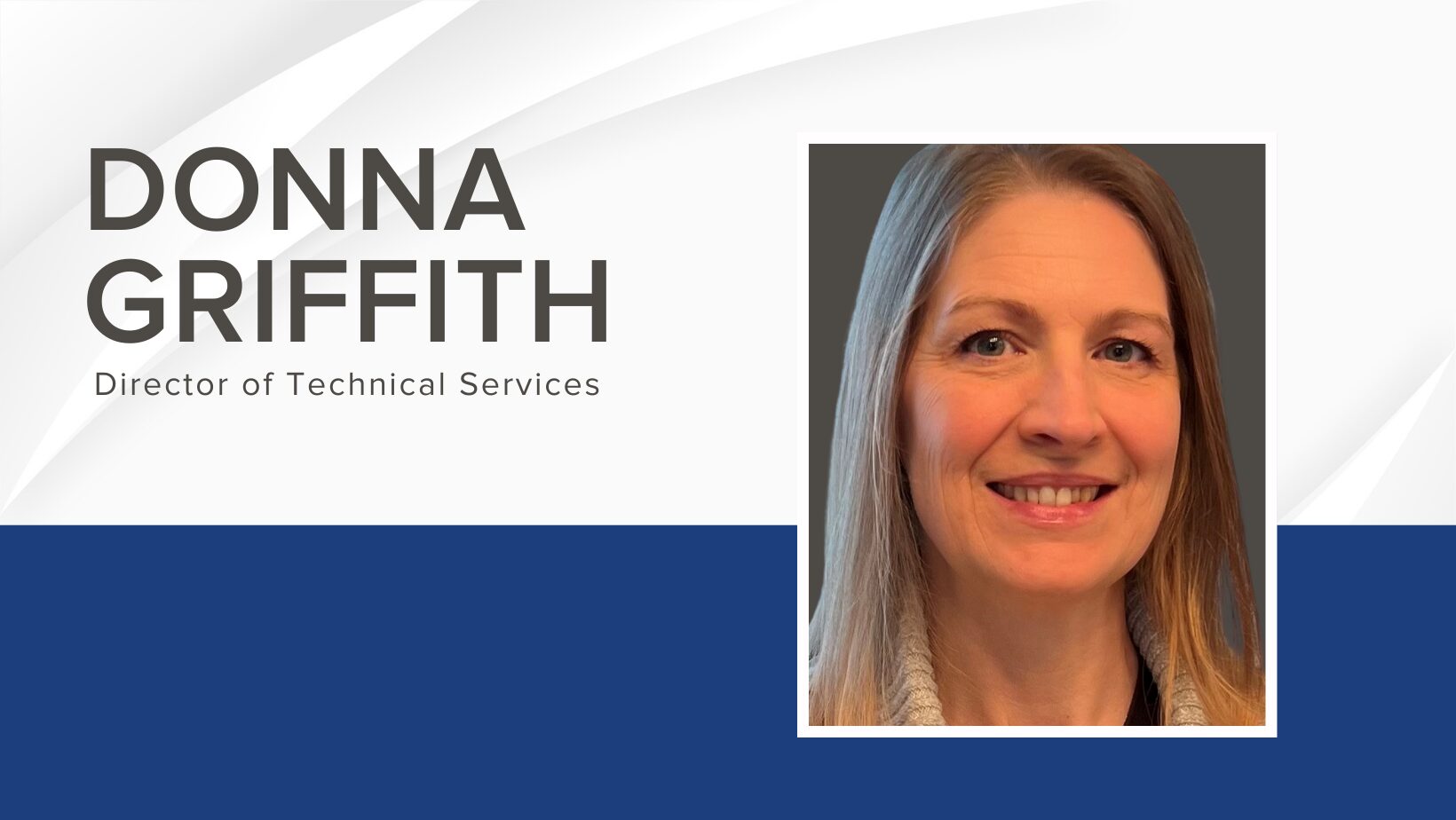 Performance Validation Welcomes Donna Griffith as Director of Technical Services